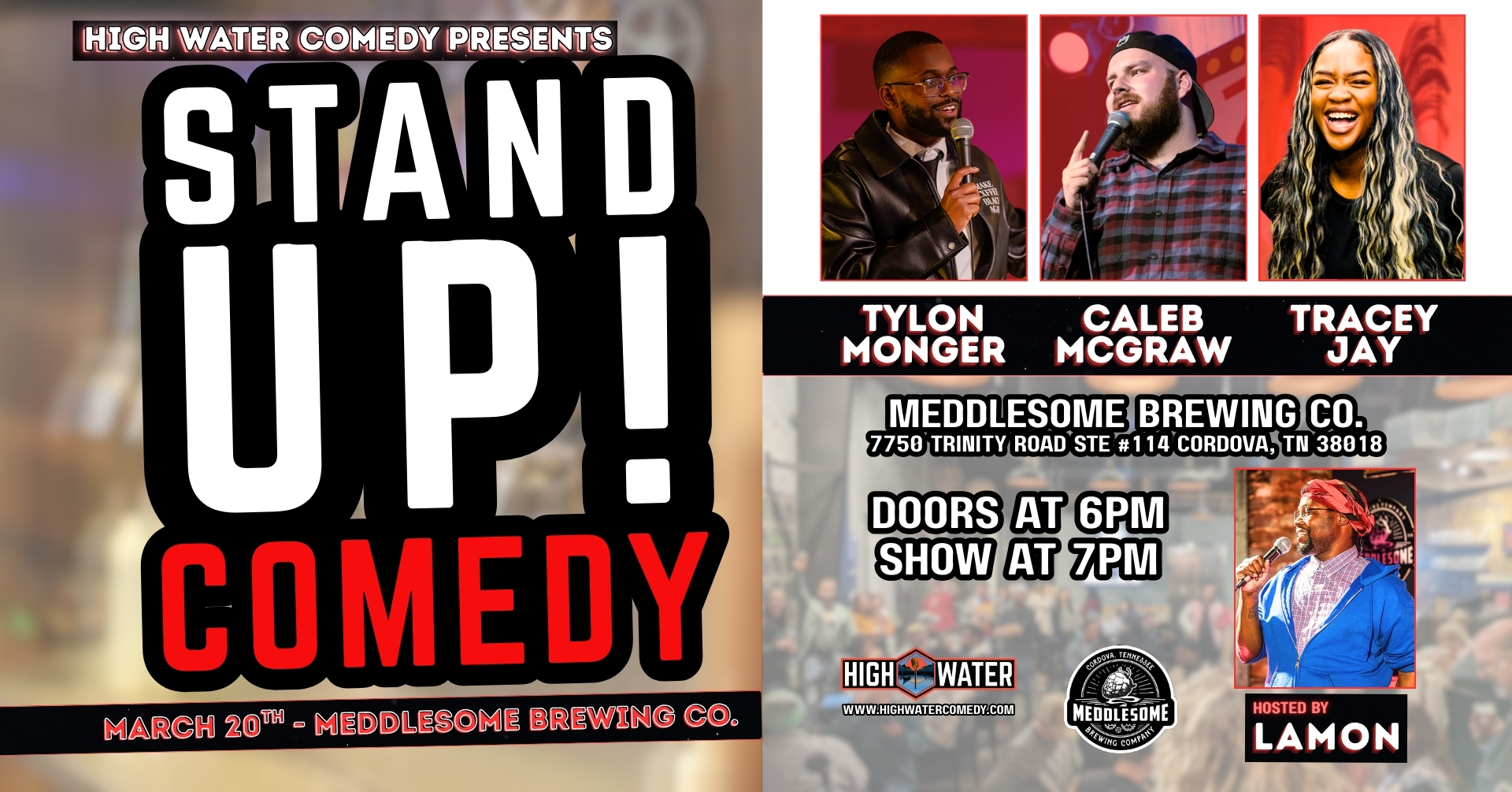 Stand-Up Comedy at Meddlesome Brewing